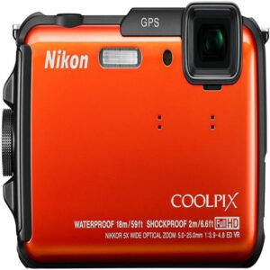 nikon coolpix aw110 wi fi 防水數位相機,附 gps (橘色)(舊型號)