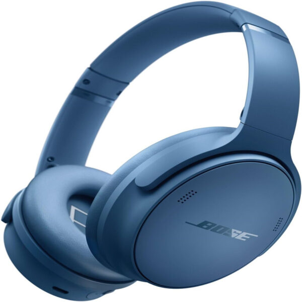 bose quietcomfort 藍牙耳機,附主動式耳罩式降噪和麥克風的無線耳機,深沉低音,長達 24 小時的播放時間,藍色黃昏 限量版顏色