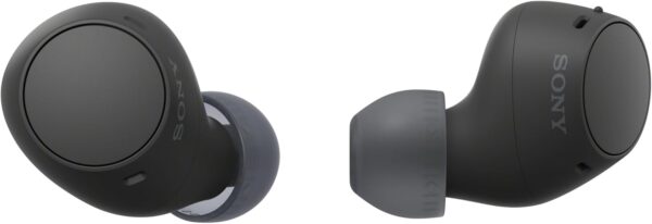 sony 索尼 wf c510 真無線入耳式藍牙耳機,附長達 22 小時電池,多點連接,麥克風和ipx4 防水,黑色 全新