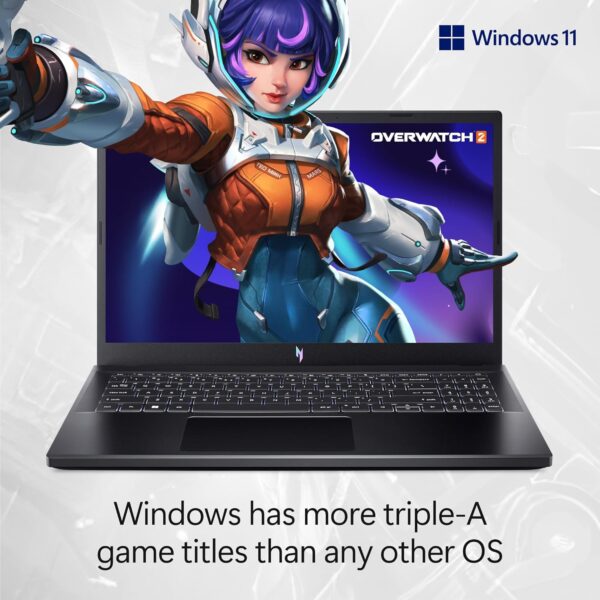 acer 宏碁 nitro v 電競筆記型電腦 | intel core i5 13420h 處理器 | nvidia geforce rtx 4050 筆記型電腦 gpu | 15.6 吋 fhd ips 144hz 顯示器 | 8gb ddr5 | 512gb gen 4 ssd | wifi 6 | 背光 kb | anv15 51 51h9