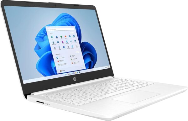 hp 14 吋超輕筆記型電腦,適用於學生和企業,intel 四核心,8gb ram,192gb 儲存空間(64gb emmc+128gb ghost manta sd 卡),1 年 office 365 usb c,win 11 s