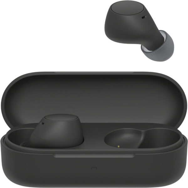 sony 索尼 wf c510 真無線入耳式藍牙耳機,附長達 22 小時電池,多點連接,麥克風和ipx4 防水,黑色 全新