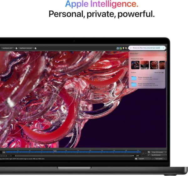 apple 2024 macbook pro 筆記型電腦,附 m4 晶片,配備 10 核心 cpu 和 10 核心 gpu :專為 apple 智慧打造,14.4 吋 liquid retina xdr 顯示器,16gb 統一記憶體,512gb ssd 儲存空間;太空黑色