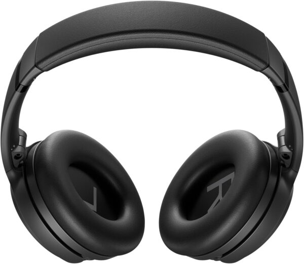 bose quietcomfort 藍牙耳機,附主動式耳罩式降噪和麥克風的無線耳機,深沉低音,播放時間長達 24 小時,黑色