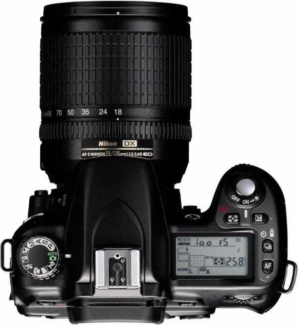 nikon d80 10.2mp 數碼單鏡反光相機套件,附 18 135 公釐 af s dx zoom nikkor 鏡頭