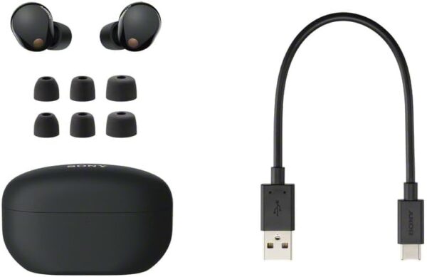 sony wf 1000xm5 最佳真正無線藍牙降噪耳塞和入耳式耳機,內建 alexa ,黑色