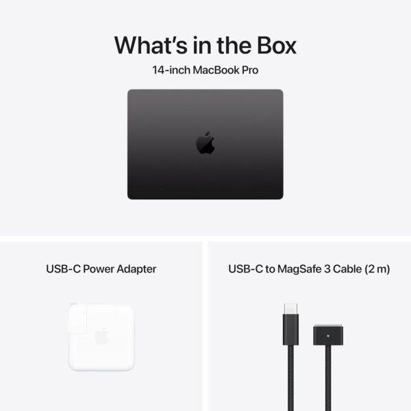 apple 2024 macbook pro 筆記型電腦,附 m4 晶片,配備 10 核心 cpu 和 10 核心 gpu :專為 apple 智慧打造,14.4 吋 liquid retina xdr 顯示器,16gb 統一記憶體,512gb ssd 儲存空間;太空黑色