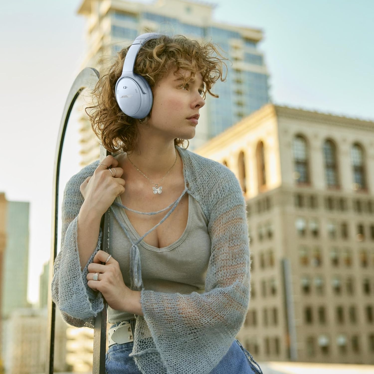 bose quietcomfort 無線降噪耳罩式耳機 月光石藍